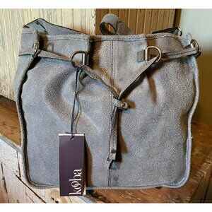 Kooba Brooke Shoulder Bag in Blue/Grey , KH12013-64